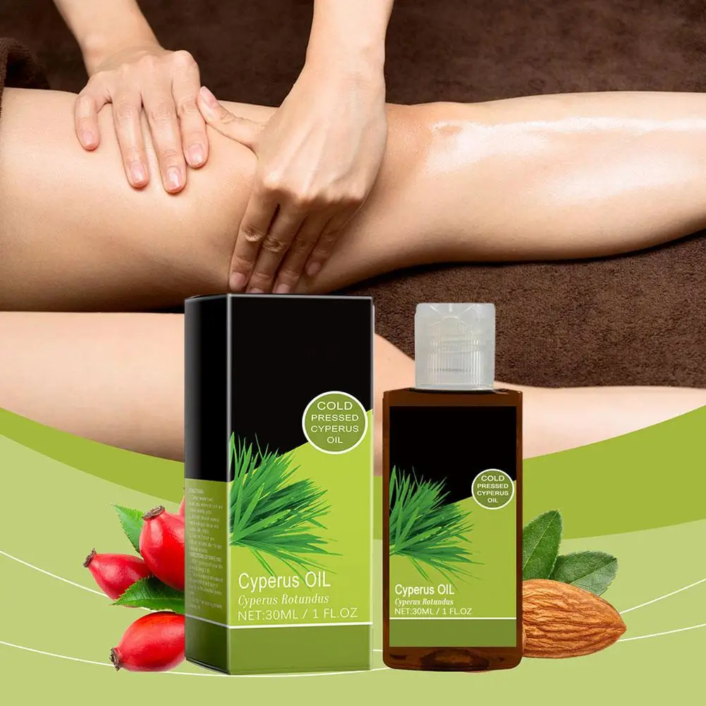 Эфирное масло Cyperus Rotundus чистое увлажнение питательное для удаления рук тела ног