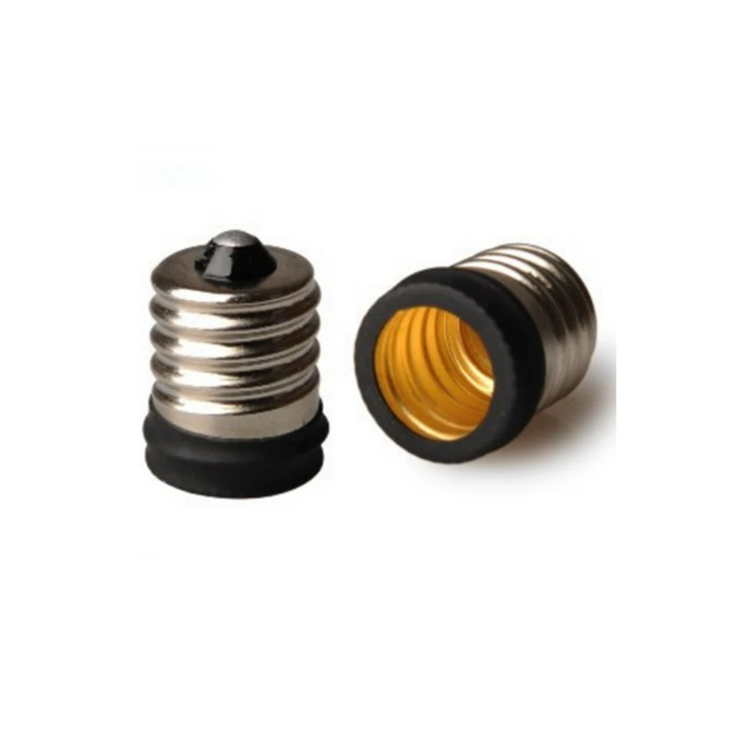 

100PCS E14 To E17 Lamp Head LED Light Base Adapter Screw Bulb Socket Adapter Lamp Head Lighting Base Adapter