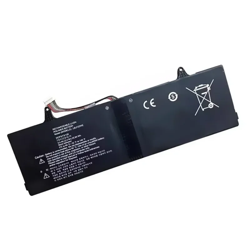 Фото 7,6 В 25,84 Втч LBJ722WE Аккумулятор для ноутбука LG Slidepad 11T54,15U340 15UD340-LX3F, 1544-7777,2ICP3/73/120 №3