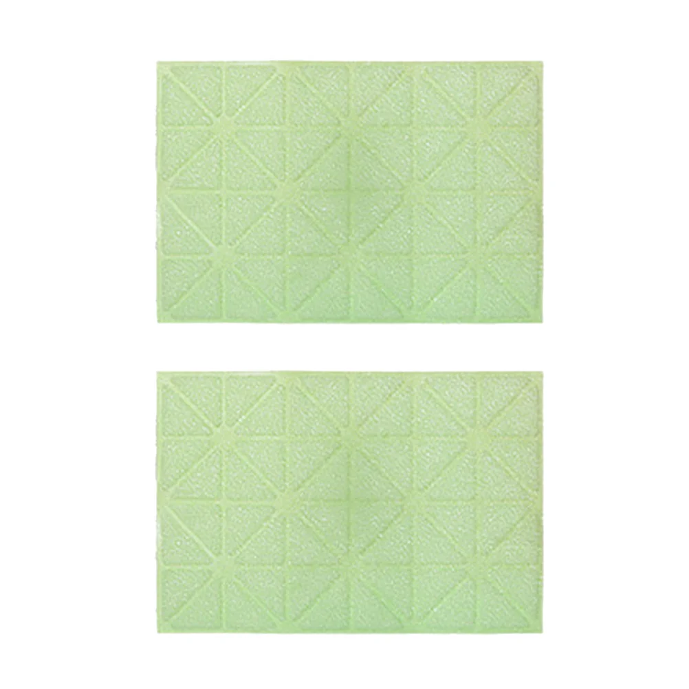 

2pcs Fruit and Vegetable Cleaning Sponge Kitchen Dishcloth Scouring Pad for Home