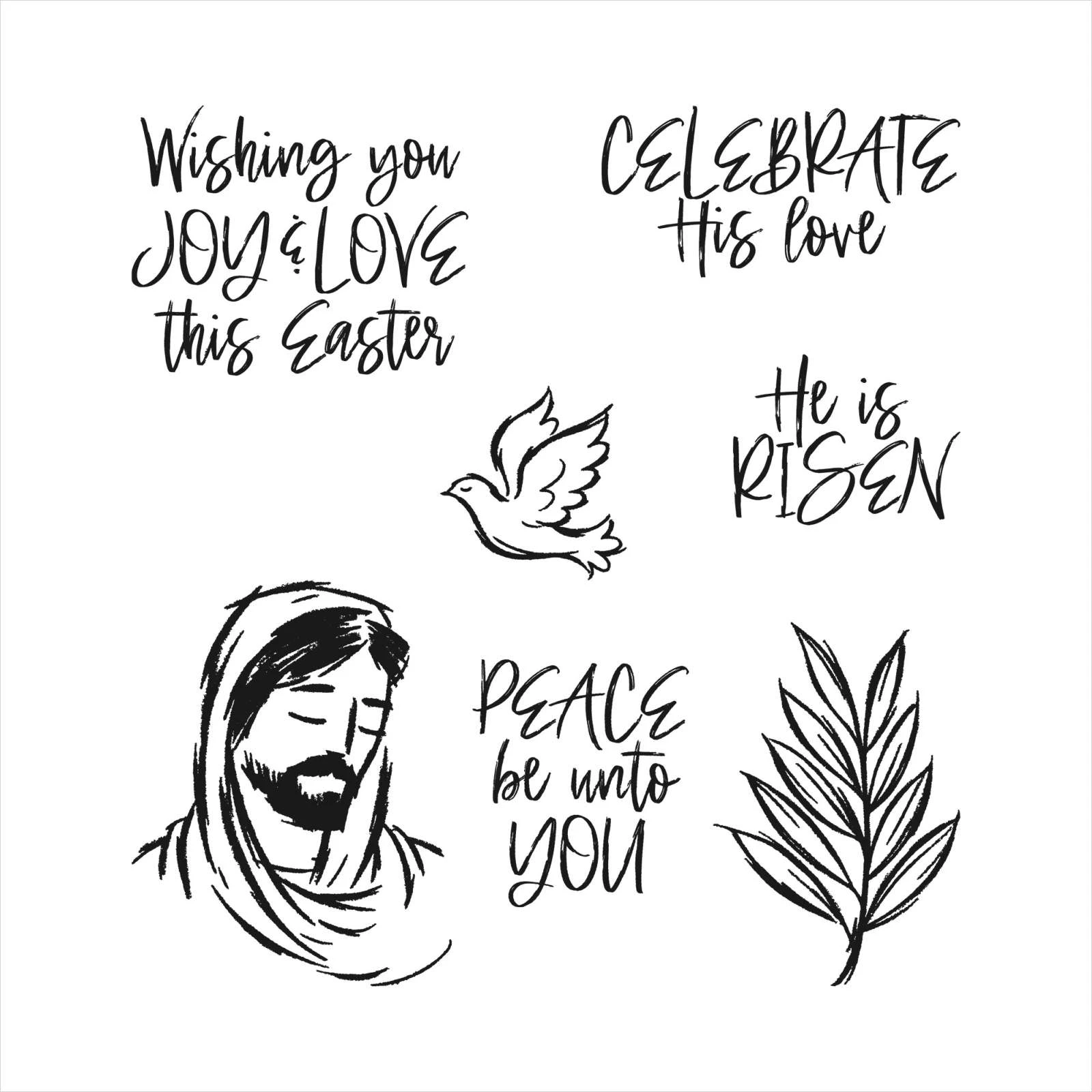 

2023 Jan. to Apr. New Catalog Love & Peace Words Clear Stamps Sets and Metal Cutting Dies Scrapbooking For Greeting Card Making
