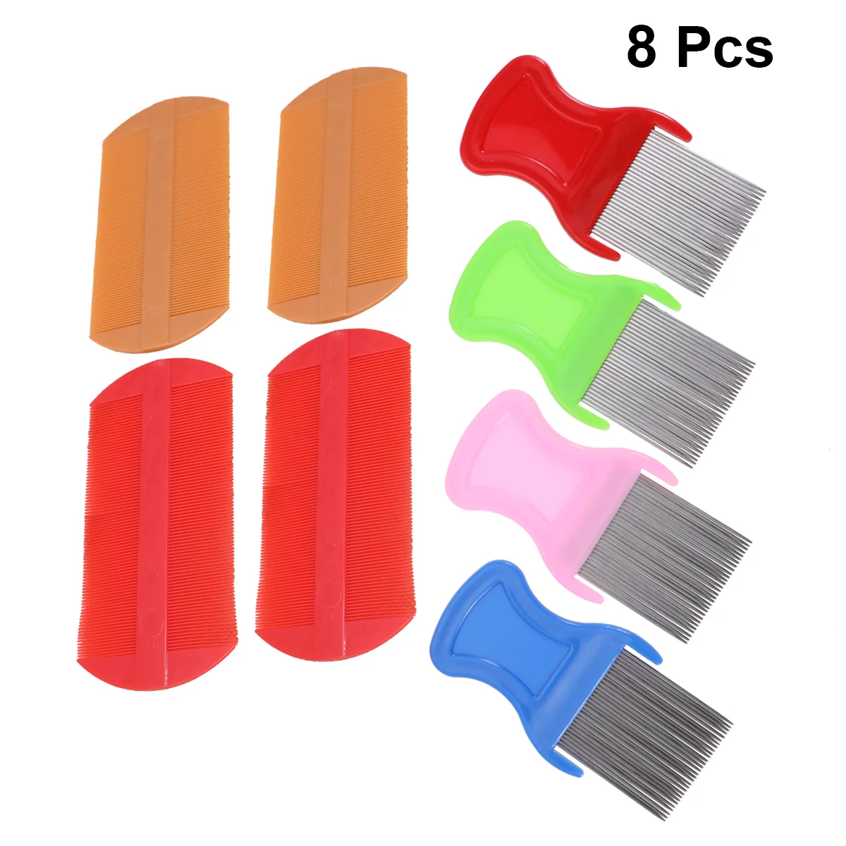 

Comb Metal Headdogremoval Hairdressing Rat Dogs Cats Pin Pet Steel Combsstainless Terminator Sided Double Tail Barber Beard
