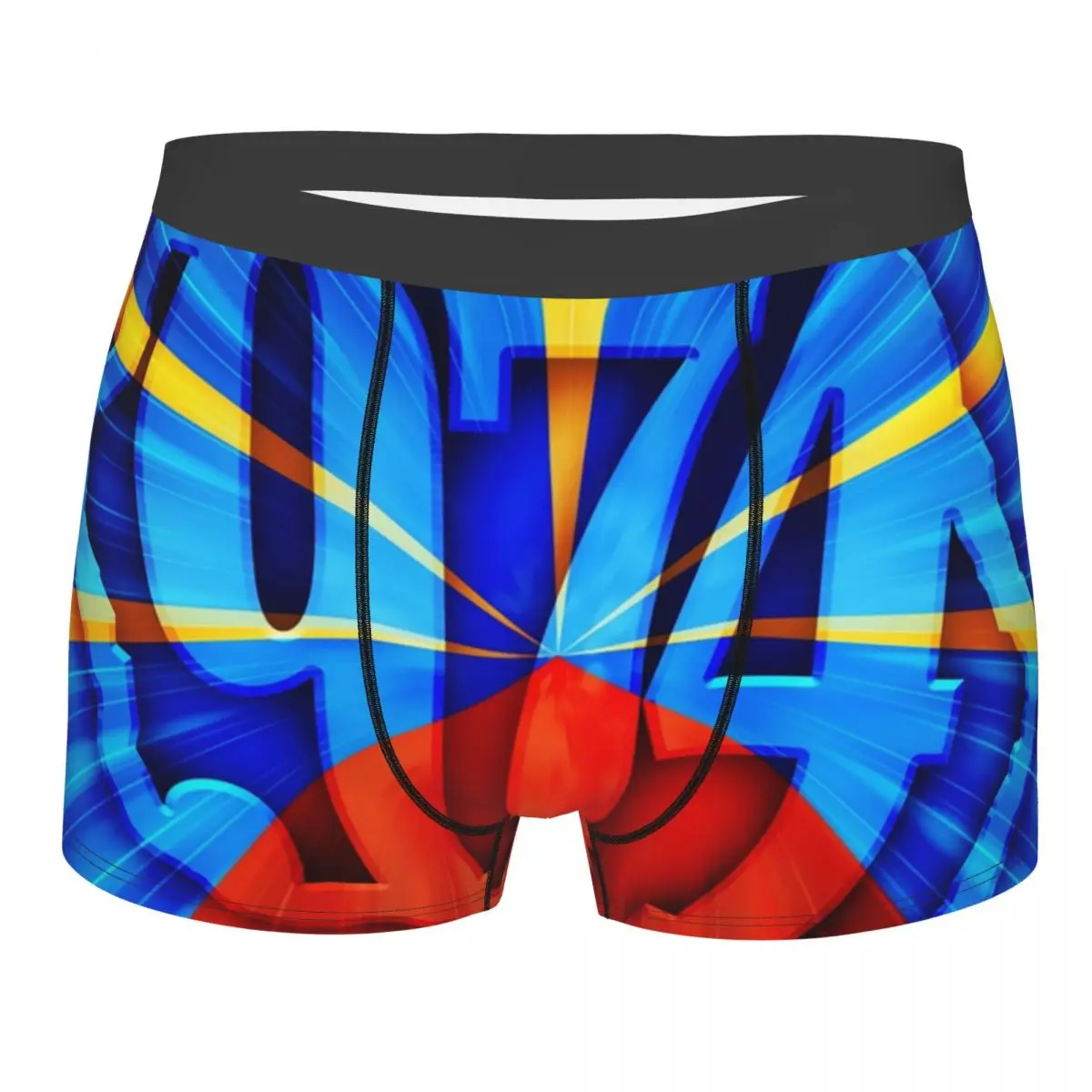 

Male Sexy 974 Maveli Reunia Island Flag Underwear Boxer Briefs Men Soft Shorts Underpants