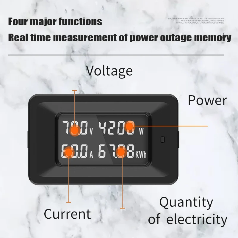 

Electrician Multimeter Measuring Instrument Capacitor Meter Voltmeter Electric Current Component Tester Digital Multimeters