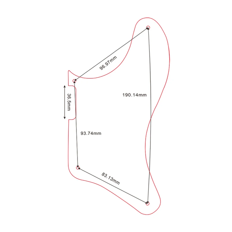 Pleroo Custom Guitar Pickguard-для Harley Benton FLT90 Cabronita Style Tele Pickguard много цветов