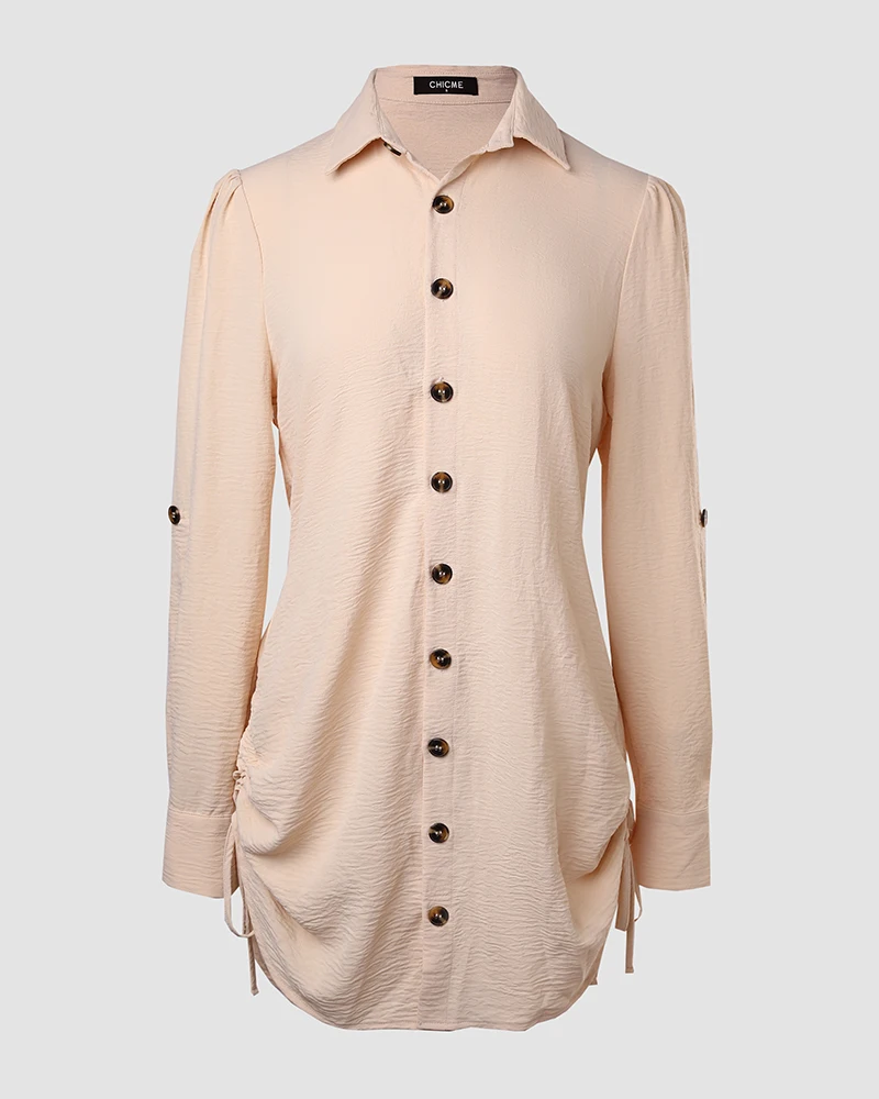 Платье-рубашка RFORX PANS из хлопка и полиэстера