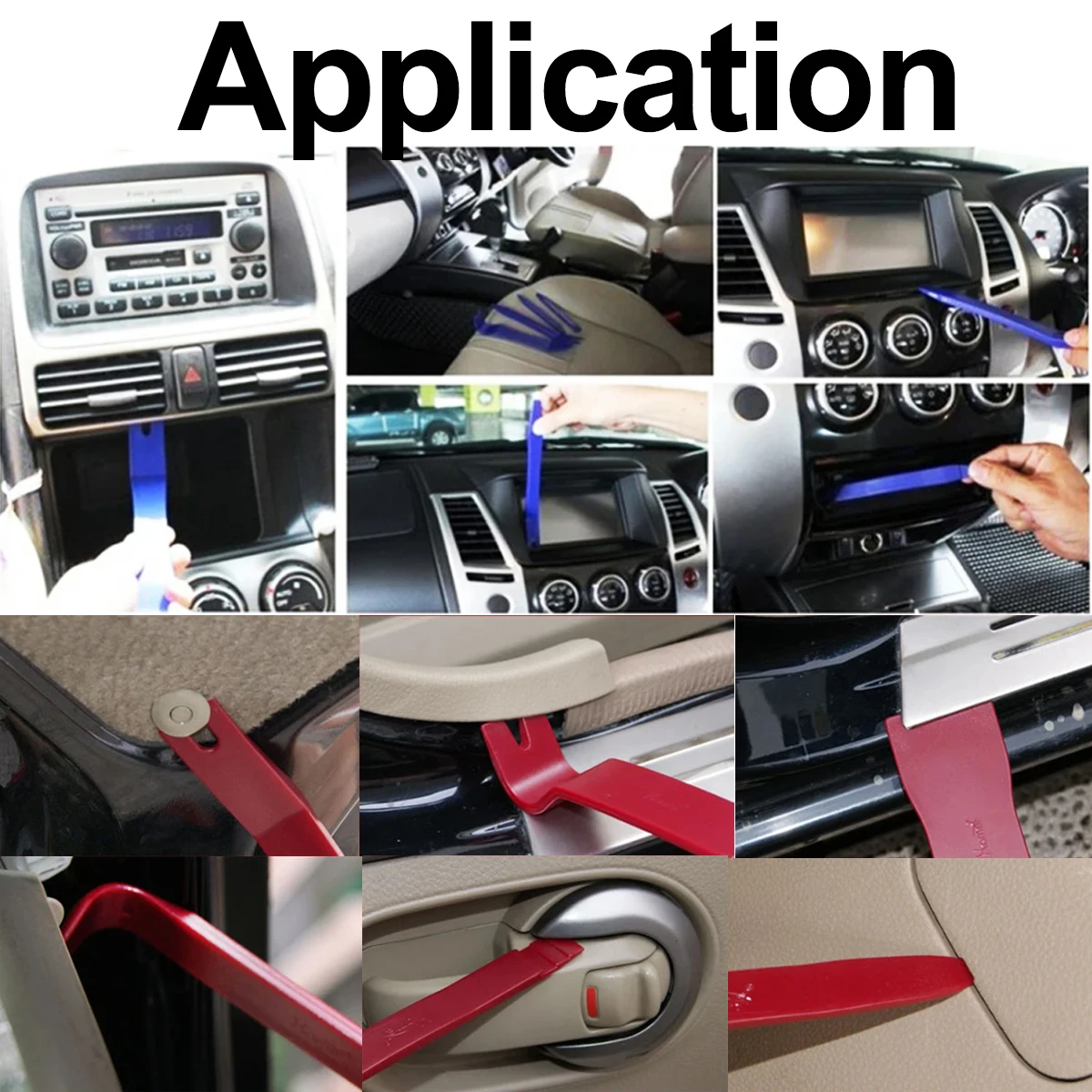 13 шт./компл. инструмент для ручной разборки салона автомобиля зажим двери набор