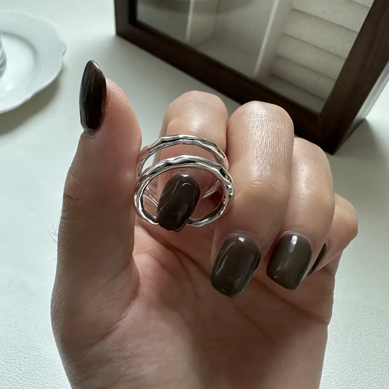 

Кольцо из серебра 925 пробы в Корейском стиле