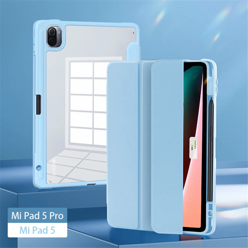 

Чехол с держателем для карандашей для Xiaomi Mi Pad 5, 11 дюймов, 2021 дюйма