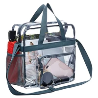 mini large capacity backpack travel shoulder bag transparent purse handbag clear bag