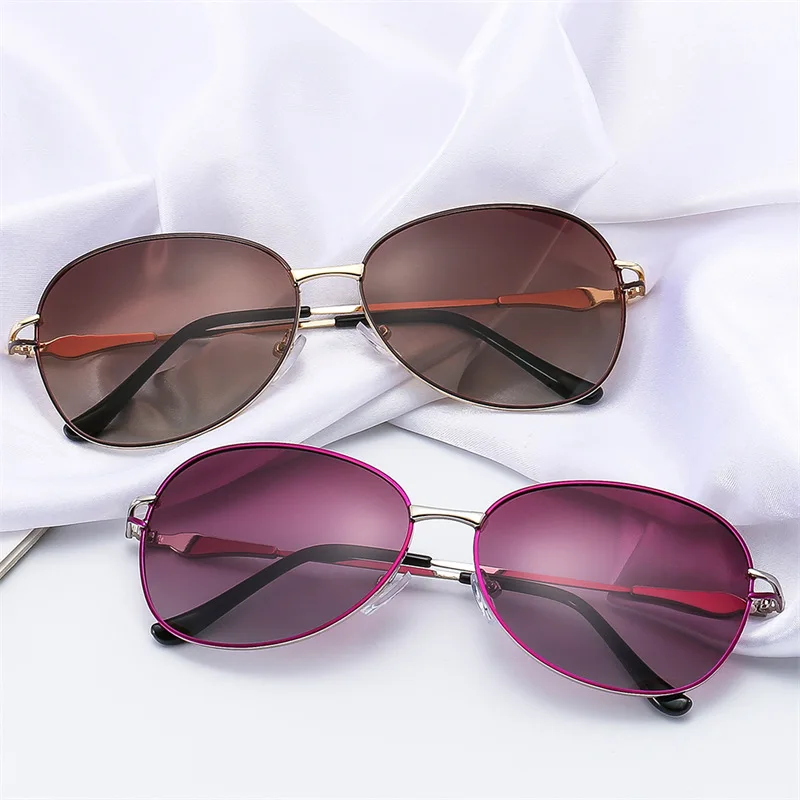 

New Large Rim Sunglasses Women's Vintage Sunglasses Personalized Glasses