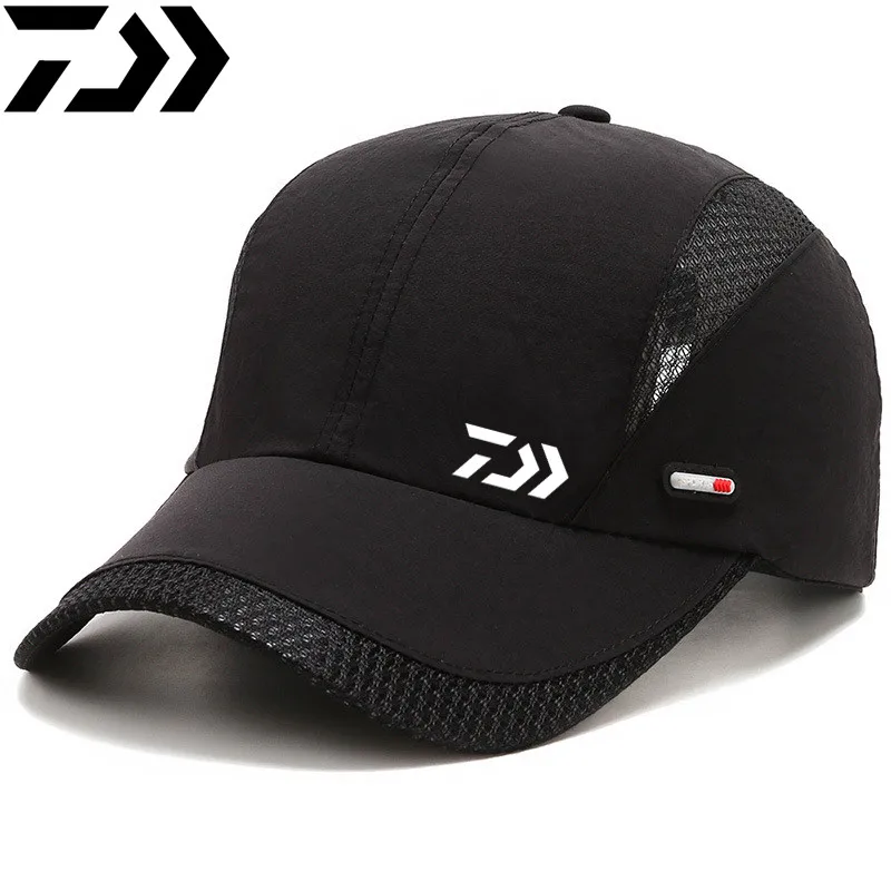 

Daiwa New Summer Fishing Hat Men's Outdoor Sports Breathable Mesh Shade Fishing Cap Men