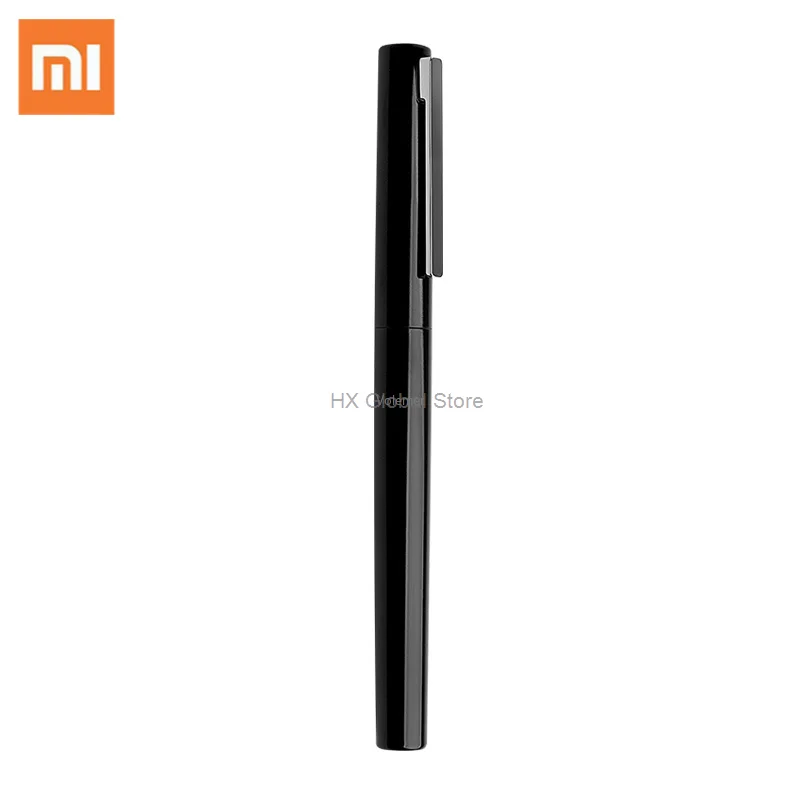

Черно-белая перьевая ручка Xiaomi kaco BRIO с сумкой для чернил, футляр для хранения, корпус, перо 0,3 мм, металлическая чернильная ручка для письма, р...