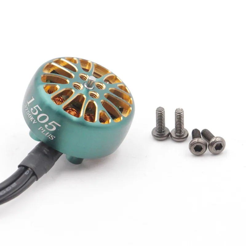 1/2/4 шт. LANNRC 1505 2650kv 4-6S 3750kv / 3-4S Lipo бесщеточный двигатель 1 5 мм вал 12x12 для