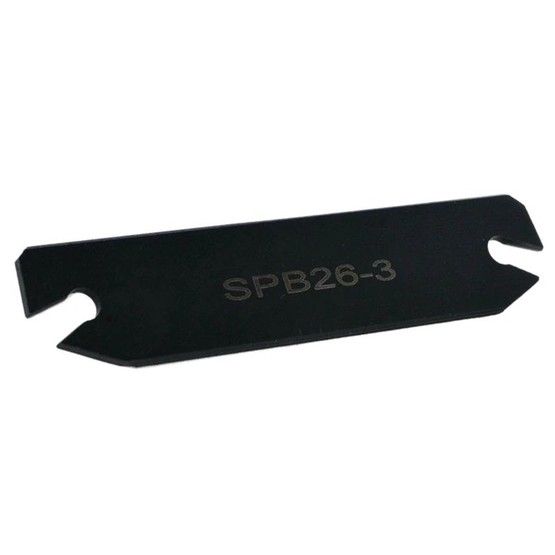 

2X Spb26-3 Parting Grooving Cut-Off Blade Tool Holder 26Mm + 20Pcs Gtn-3 Sp300 Gold Cutter Inserts Turning Tools