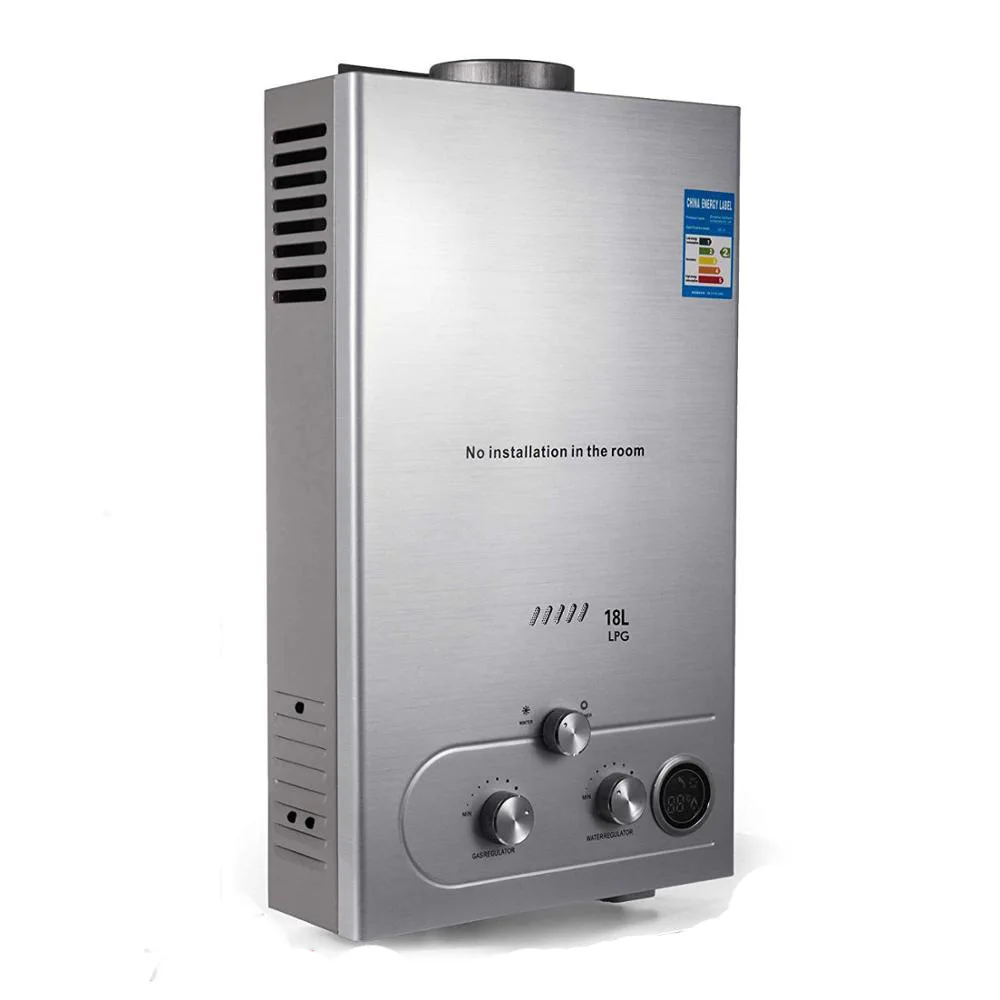 

Бытовой Настенный нагреватель из нержавеющей стали, 6/8/12/16/18 л, сжиженный газ, водонагреватель для мгновенного купания