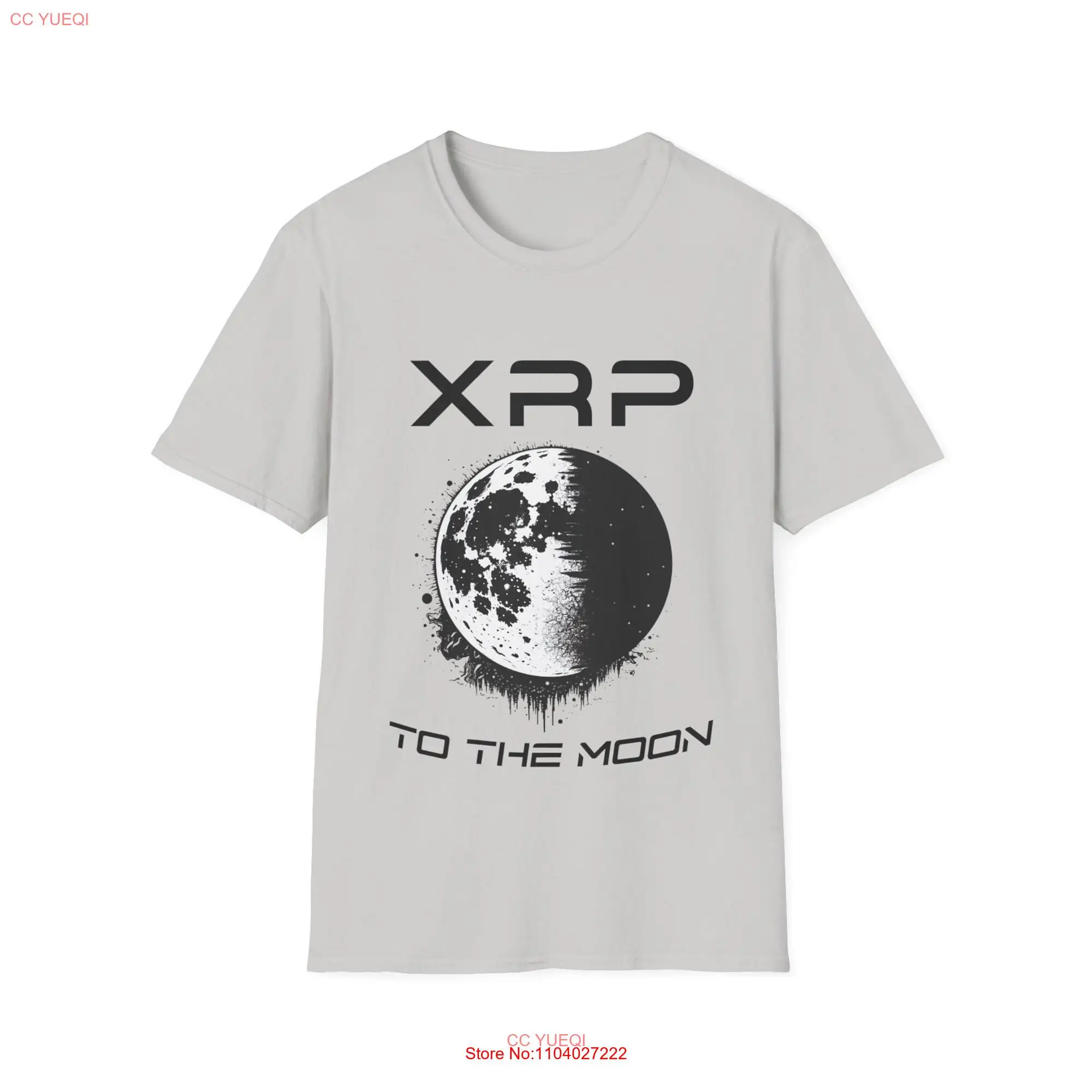 Футболка XRP с круглым вырезом и длинным или коротким рукавом