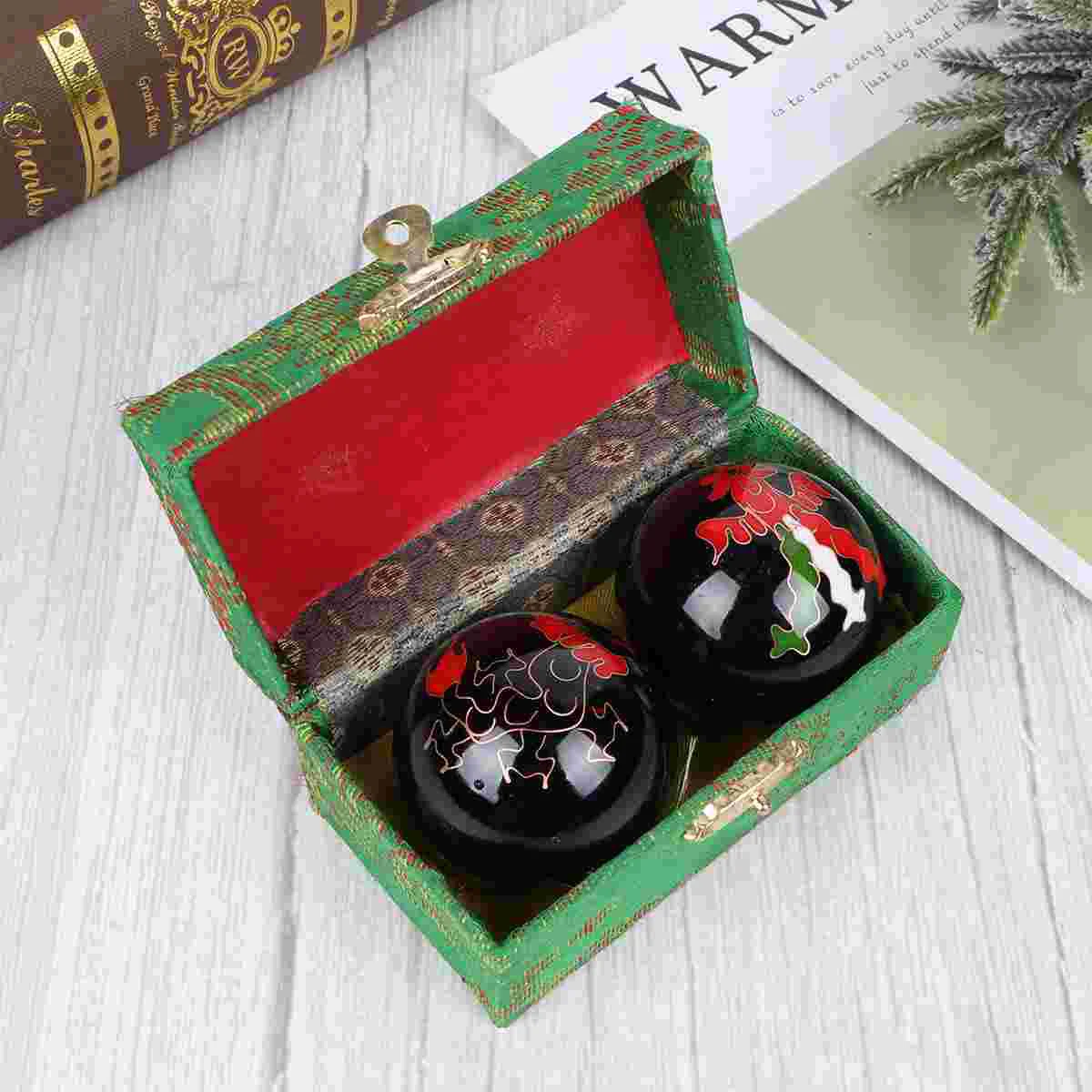 

2 Pcs Chinese Hand Balls Handballs Small Baoding Balls Health Baoding Balls