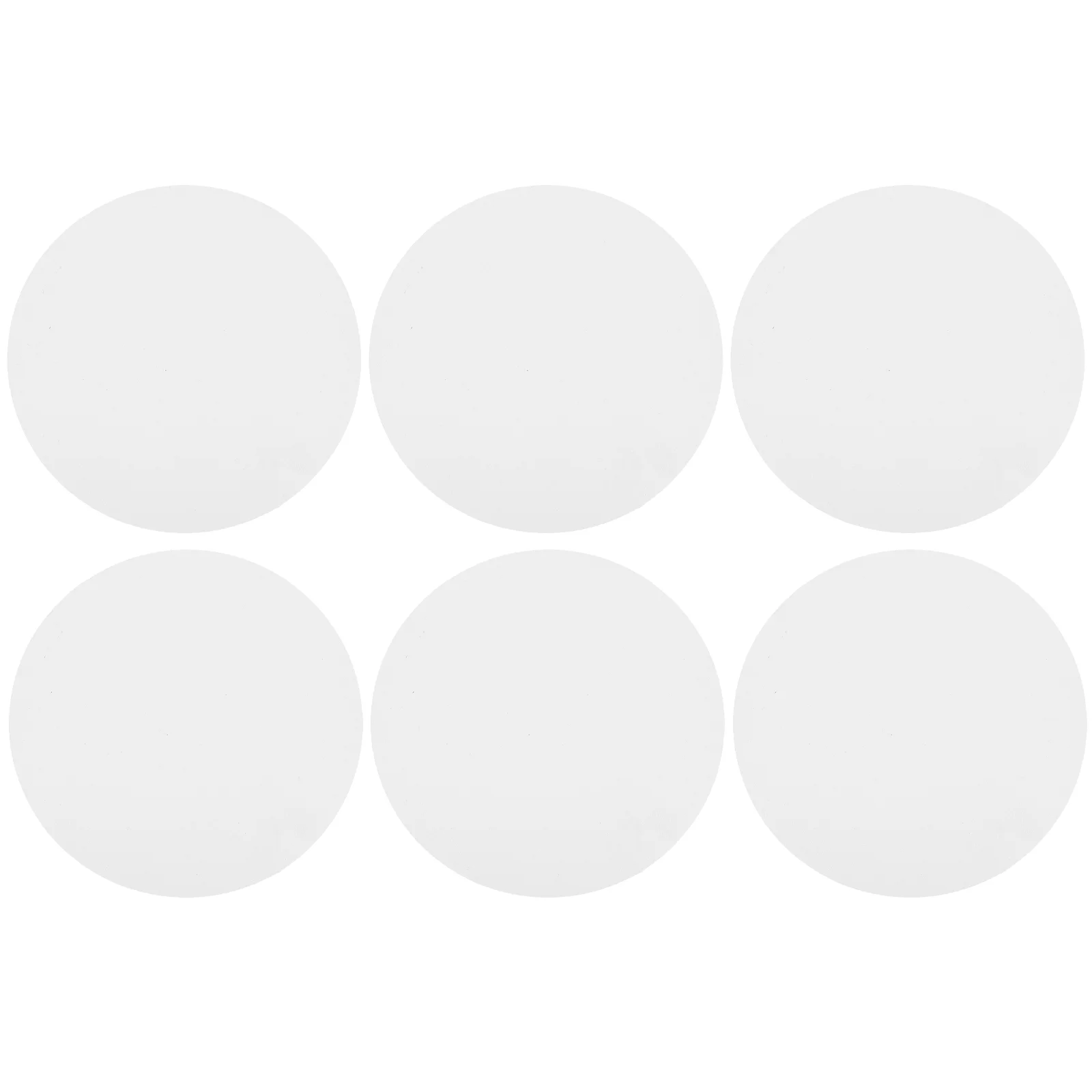 

6PCS 20CM Round Canvas Drawing Board Premium Painting Board Artist Round Shape Canvas Board Oil Paint Canvas Sketchpad