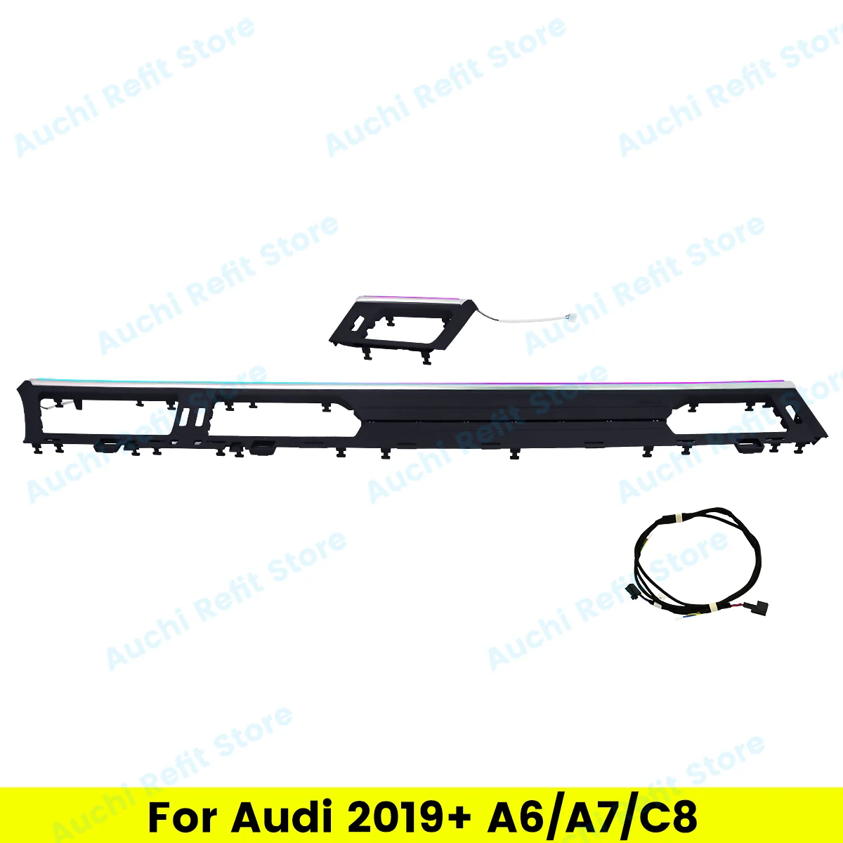 

32 - цветная автомобильная светодиодная панельная лампа Audi A6 A7 C8 2019 - 2024 Внутренний пульт управления