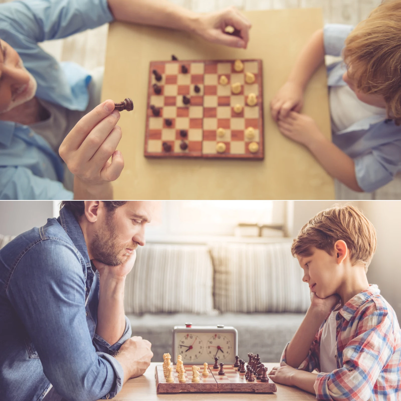 

Набор шахматных 2 в 1, Классическая Магнитная шахматная доска