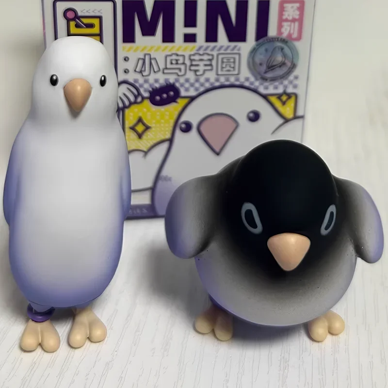 Фото Новая фигурка Bad Bad Birdie 3, мини-таро, шарики, птица, слепая коробка, игрушка, коллекционная модель, кавайная модель, стол, подарок-сюрприз №5