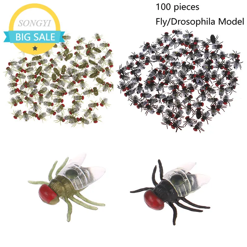 

100 шт., Искусственные мухи