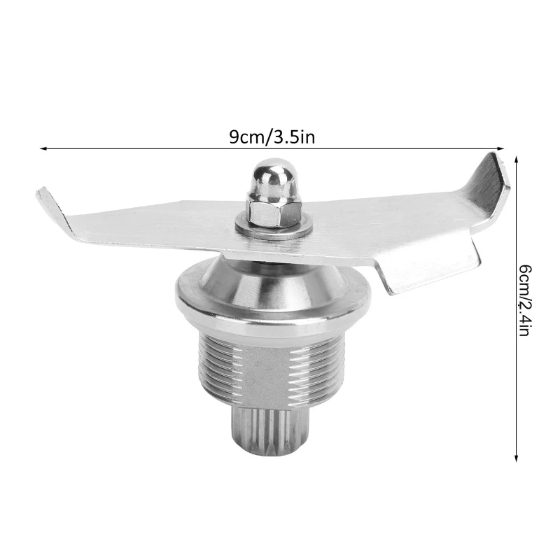 

Wet Blade Assembly Replacement Part Premium Stainless Steel Blade Assembly Compatible with Vitamix TM Series Blender