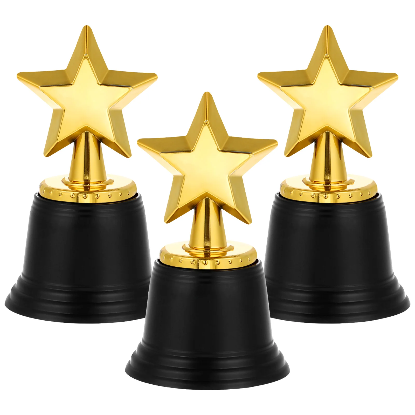 

6 Pcs Baseball Toy Star Trophy Bulk Toy Large Trophy Kids Sports Toys Participation Trophy Basketball