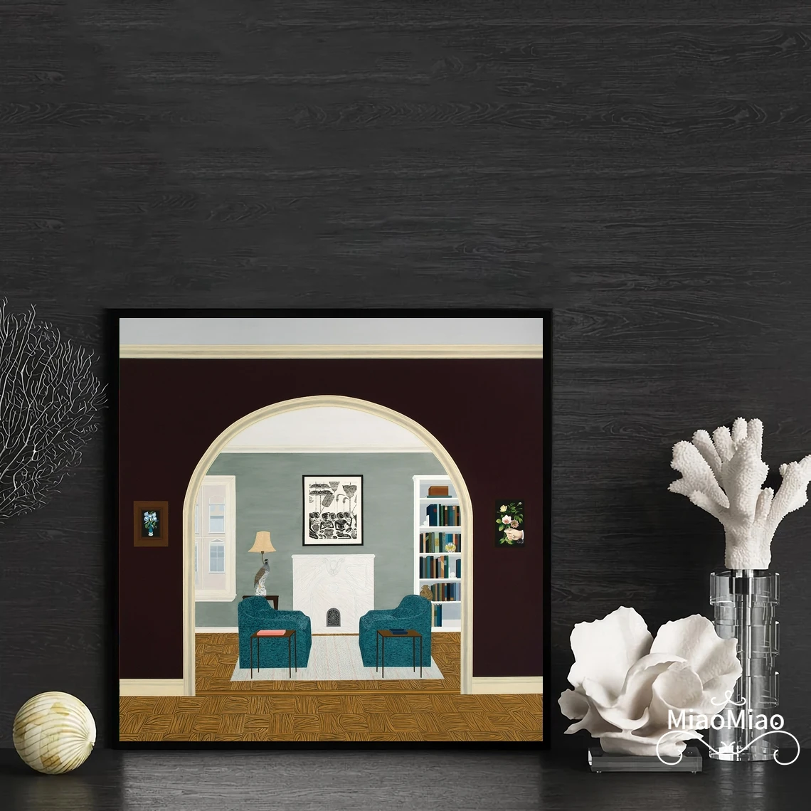 

Mary Lattimore Hundreds Of Days Music Album Cover Poster Canvas Art Print Home Decor Wall Painting ( No Frame )