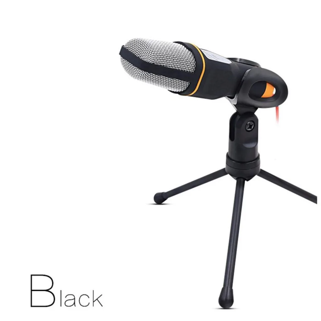 

Table Stereo Condenser Microphone Sf-666-q-888 + Tripod