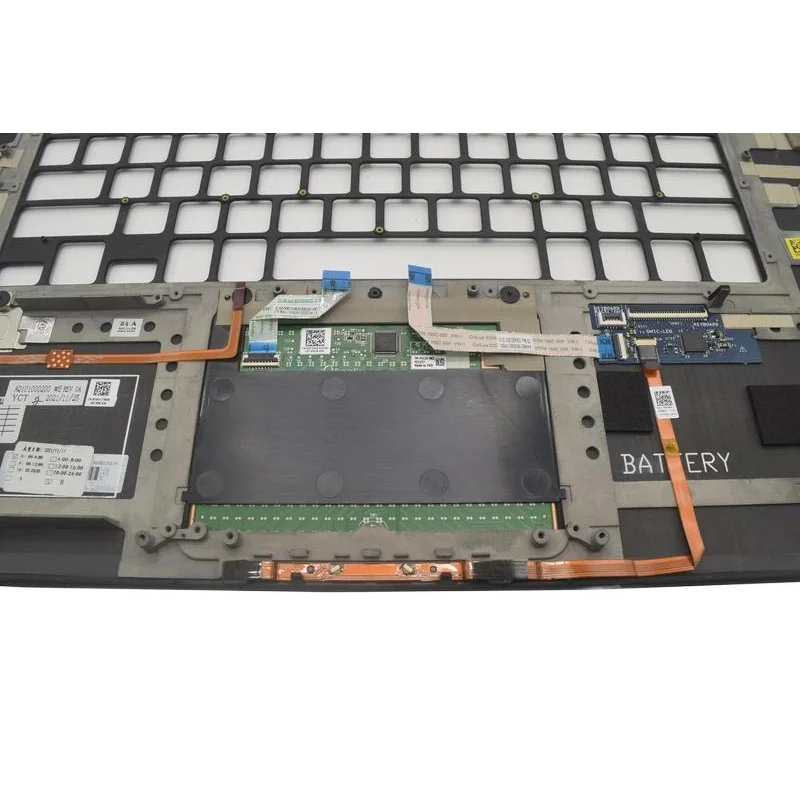Черный оригинальный новый для Dell XPS 15 9560 Precision 5520 M5520 P56F Верхний корпус KB Безель
