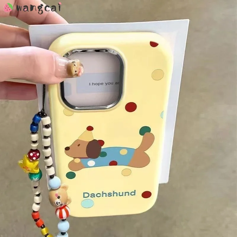 Чехол для телефона Vivo V40 Pro V25 Y7s iQOO Z9 Turbo Z7 Z7X Z9X Neo 3 милый мультяшный щенок