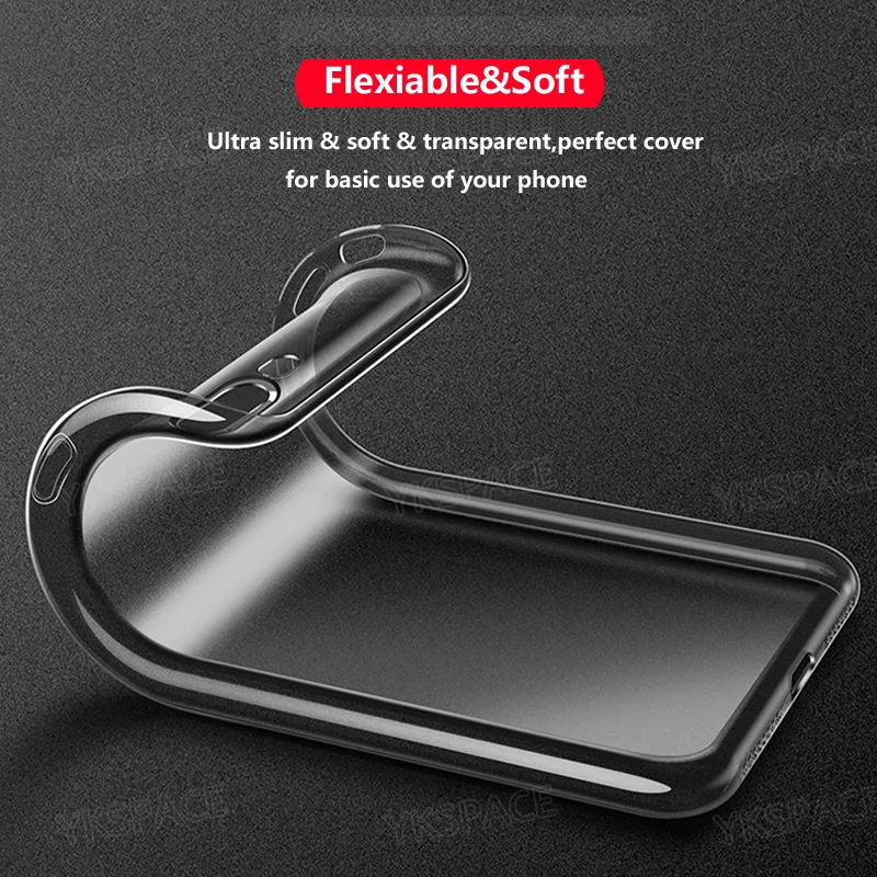 Ультратонкий прозрачный мягкий силиконовый чехол из ТПУ для телефона Huawei Honor X50