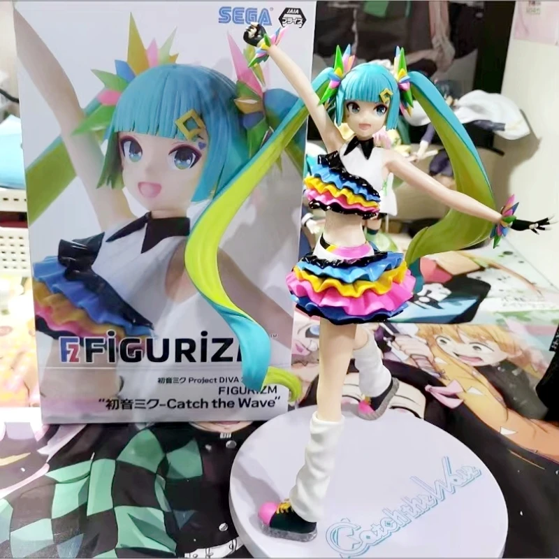

Фигурка Sega Hatsune Miku, фигурка из аниме «Поймай волну», 24 см
