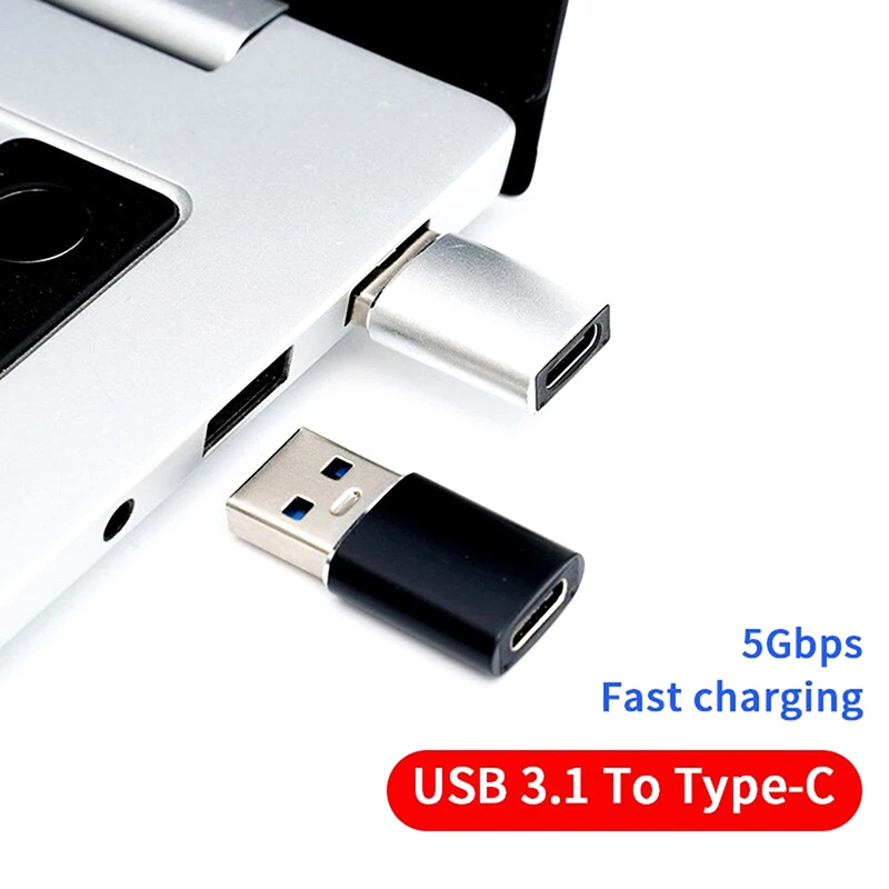 

USB3.0 Adapter A Male To C Female Data Cable Adapter Charging Cable Adapter Type C To USB Laptop Adapter Transmits 5Gbps