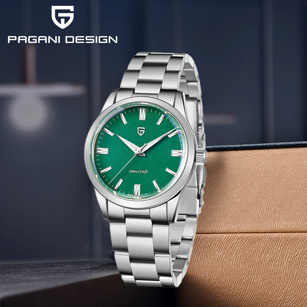 

2022 New PAGANI DESIGN Men Luxury Quartz Watches Business Sports Stainless Steel Waterproof Watches Reloj Hombre