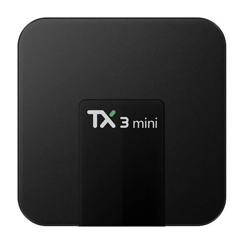 

TX3 Mini Top Box Android 9.0 TV Box Smart TV H2.65 IP TV 4K Set Smart Media Player Amlogic S905W 1G + 8G Top TV Box