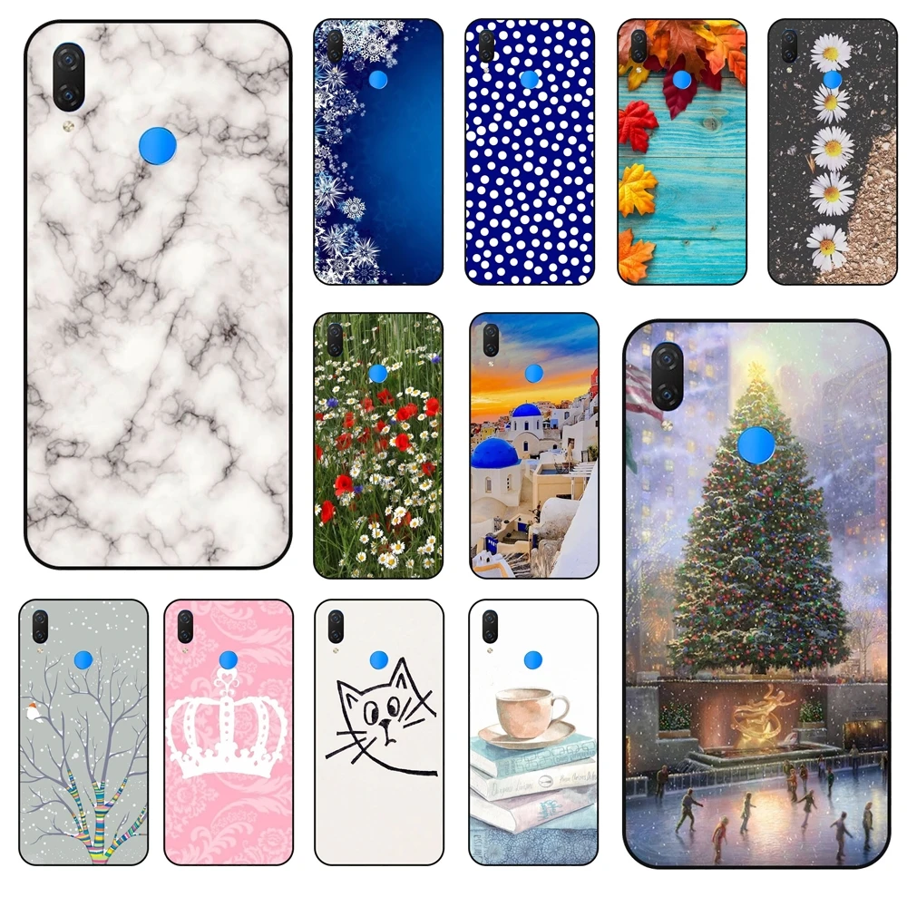 Чехол для мобильного телефона Huawei nova 3i Boutique Tiger Black водонепроницаемый красивый