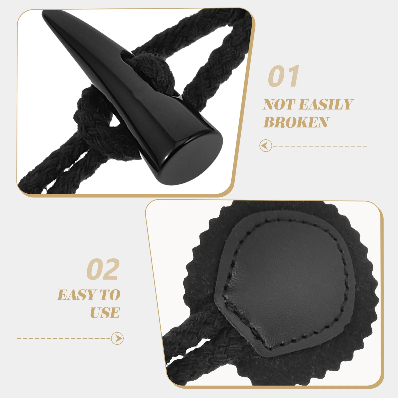 4 пары диагональных пряжек с рогом тумблерные застежки пуговицы для пальто