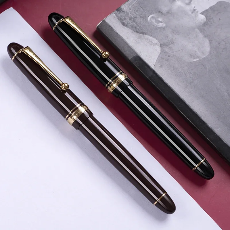 Перьевая ручка PILOT Custom742 золотая 14к