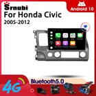 Srnubi Android 10 автомобильное радио для Honda Civic 2005-2012 мультимедийный видеоплеер 2 Din 4G WIFI GPS навигация Carplay DVD головное устройство