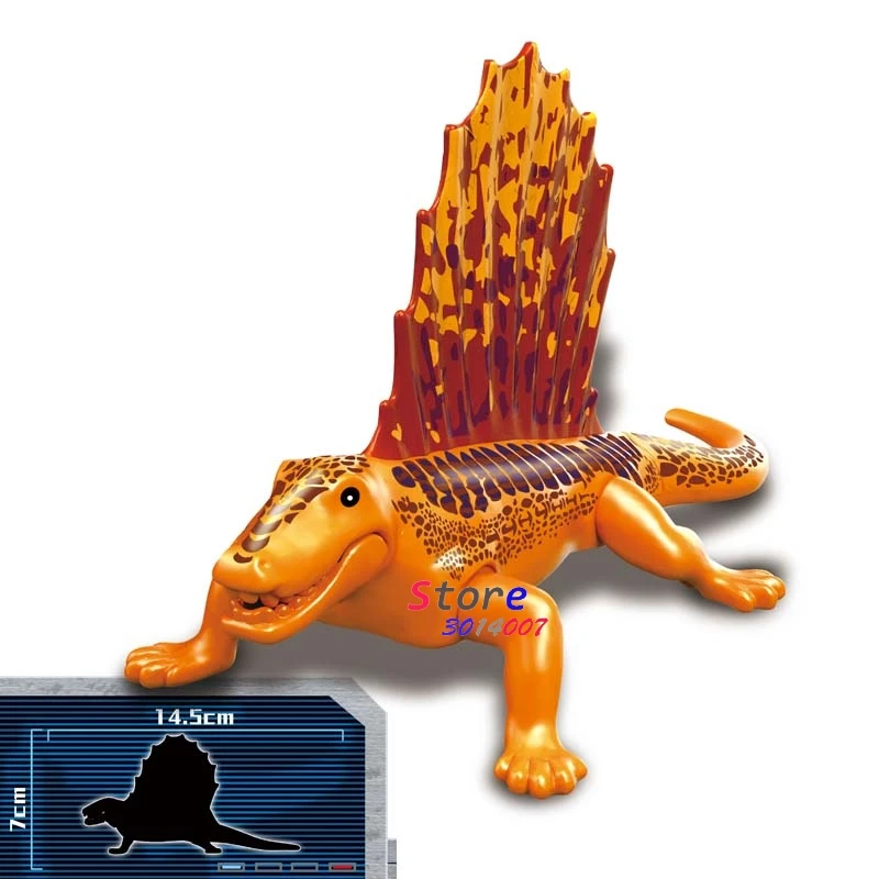 

1/Set Jurassic World Model Lizard King Ghidrah Tyrannosaurus Rex Dinosaur Building Blocks toys for children