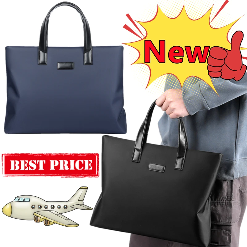 Портфель ручной из ткани Оксфорд для документов и