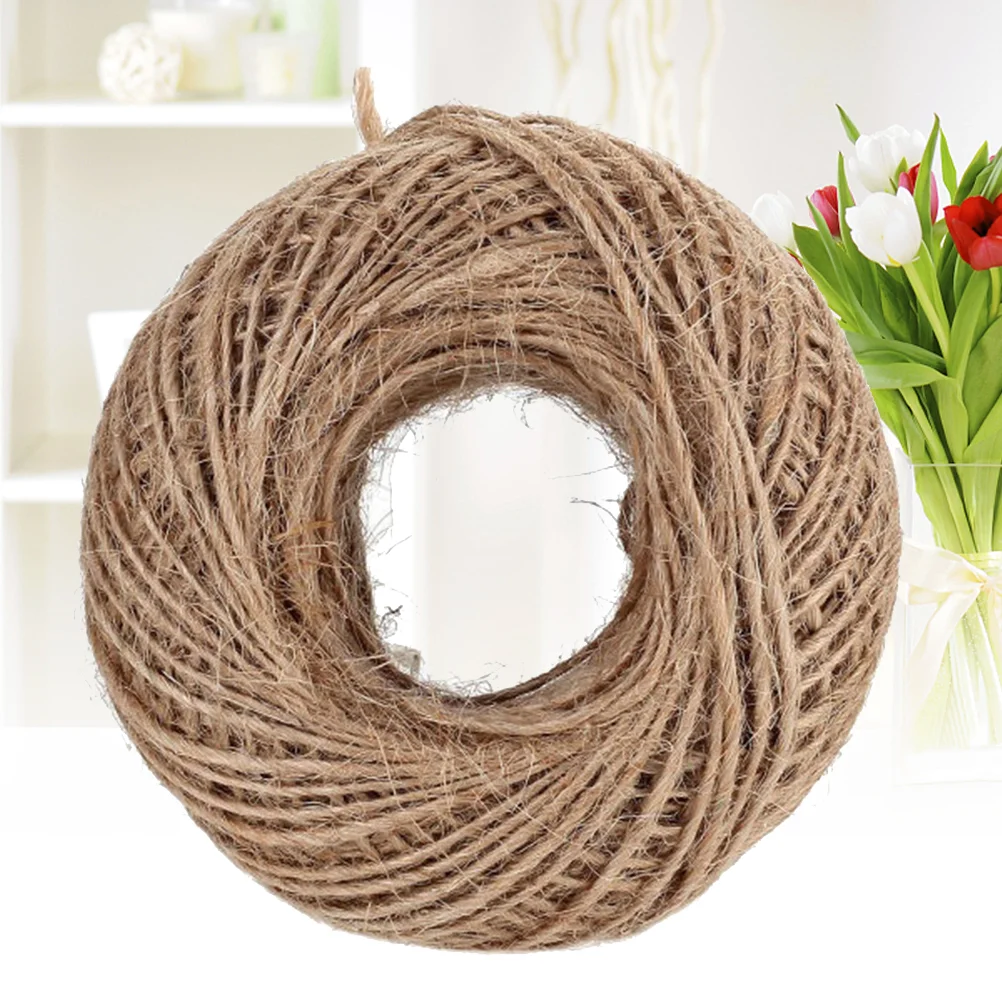 

100m Wedding Burlap String DIY Jute Rope Jewelry Making Cord Twine String Burlap Twine Craft Jute Rope