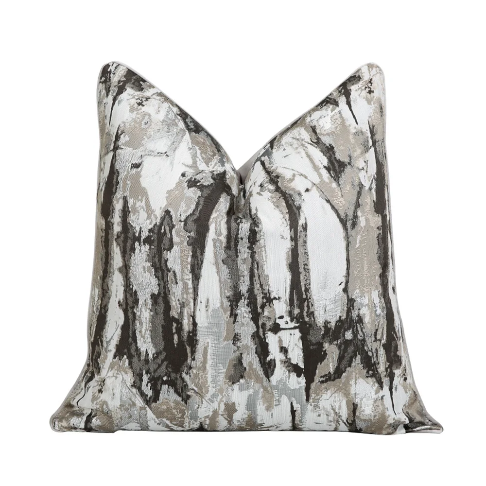 Новые поступления серая декоративная наволочка удобная роскошный современный