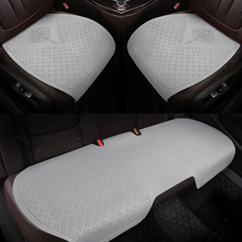 Четырехсезонный чехол на автомобильное сиденье замшевая подушка универсальные