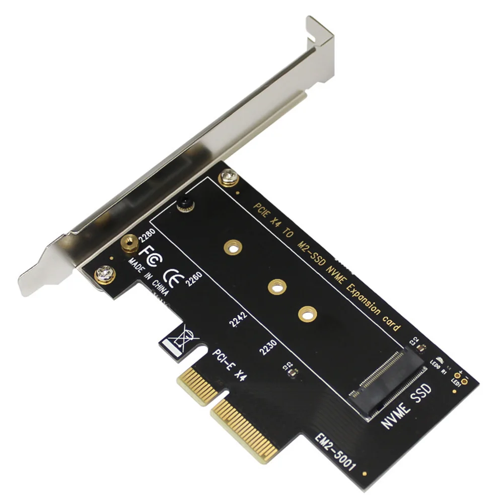 

Add On Card M.2 NVME Adapter Card to PCI-E X4 High Speed Computer Computer Expansion Board Adapter Card