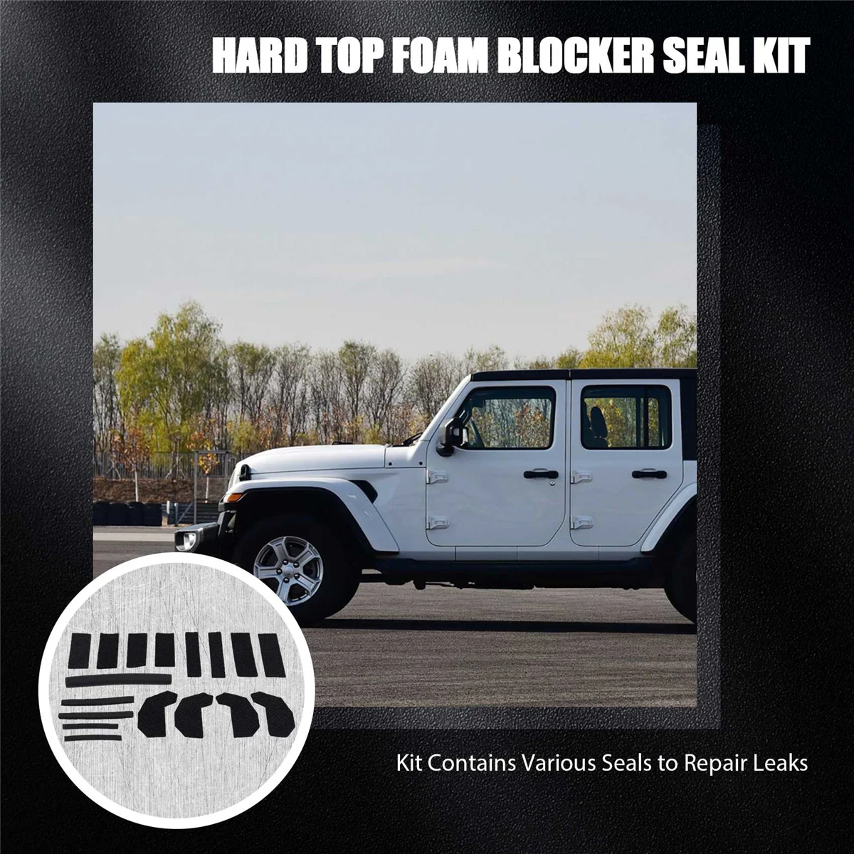 Комплект уплотнений для поролоновых блокировщиков 68026937AB 13510 70 Jeep Wrangler JK 2007-2018