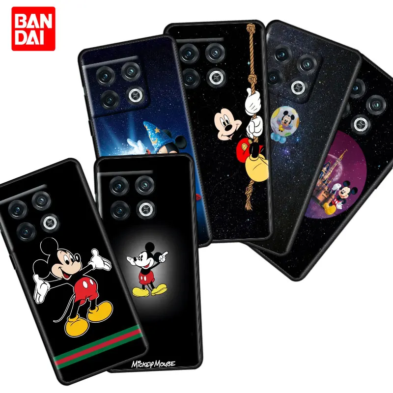 

Cover Case for OnePlus 9 9R 9RT 8 8T 10 Nord CE N200 2 N100 N10 Pro RT 5G Shell Bag Soft Luxury Funda Mickey Mouse Minnie Star